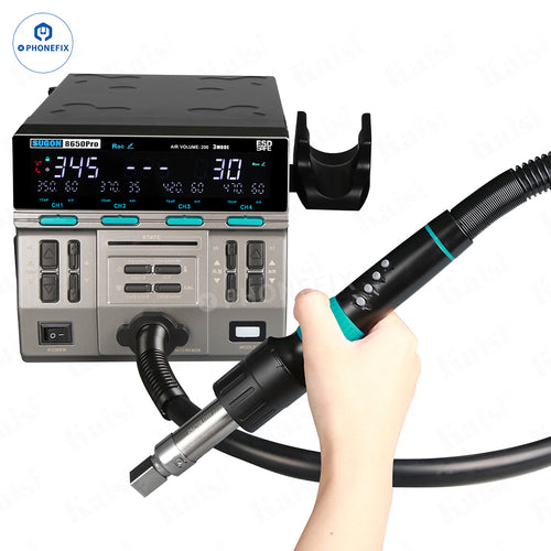 SUGON 8650 1300W Hot Air Rework Station PCB Soldering Repair