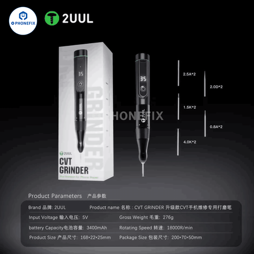 2UUL DA81 Polish Grinding Pen iPhone Motherboard BGA Grinding Repair