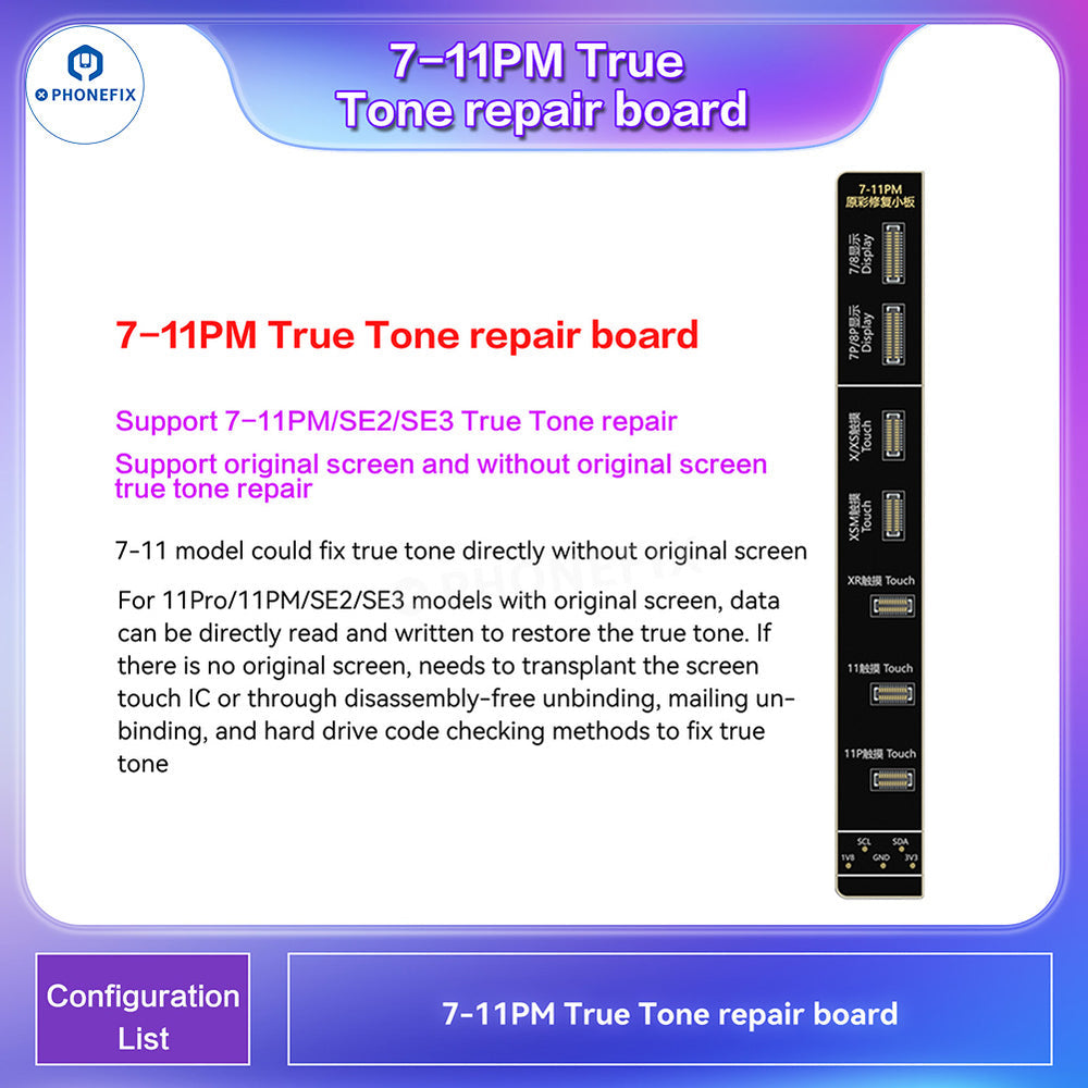Iphone Screen Programmer i2C A8S Programmer Original Screen True Tone repair For iPhone 6-16 Pr