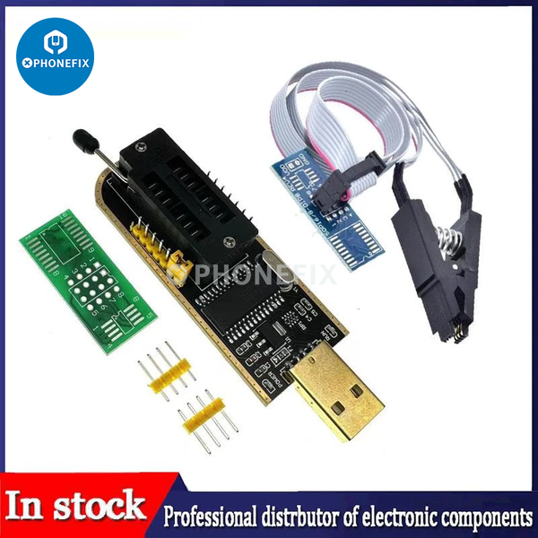 Programmateur BIOS CH341A Avec Clip SOIC8 – Pour EEPROM 24/25/93 Séries, Compatible La Plupart Des Puces - 6