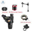 YCS 6558X 71 Ultra Trinocular Zoom Stereo Microscope BGA Chip Repair