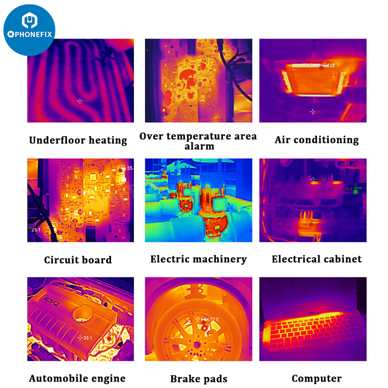 Fluke iSee Thermal Imager Camera Motherboard Fault Diagnostic Tool
