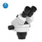 Cap de microscop stereo cu zoom trinocular 3.5X-90X simul-focal