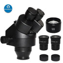 Cap de microscop stereo cu zoom trinocular 3.5X-90X simul-focal