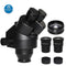 Cap de microscop stereo cu zoom trinocular 3.5X-90X simul-focal