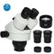Cap de microscop stereo cu zoom trinocular 3.5X-90X simul-focal