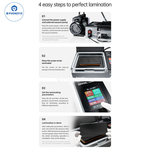 QianLi TH800 Adaptive Screen Laminating Machine Curved Flat Repair