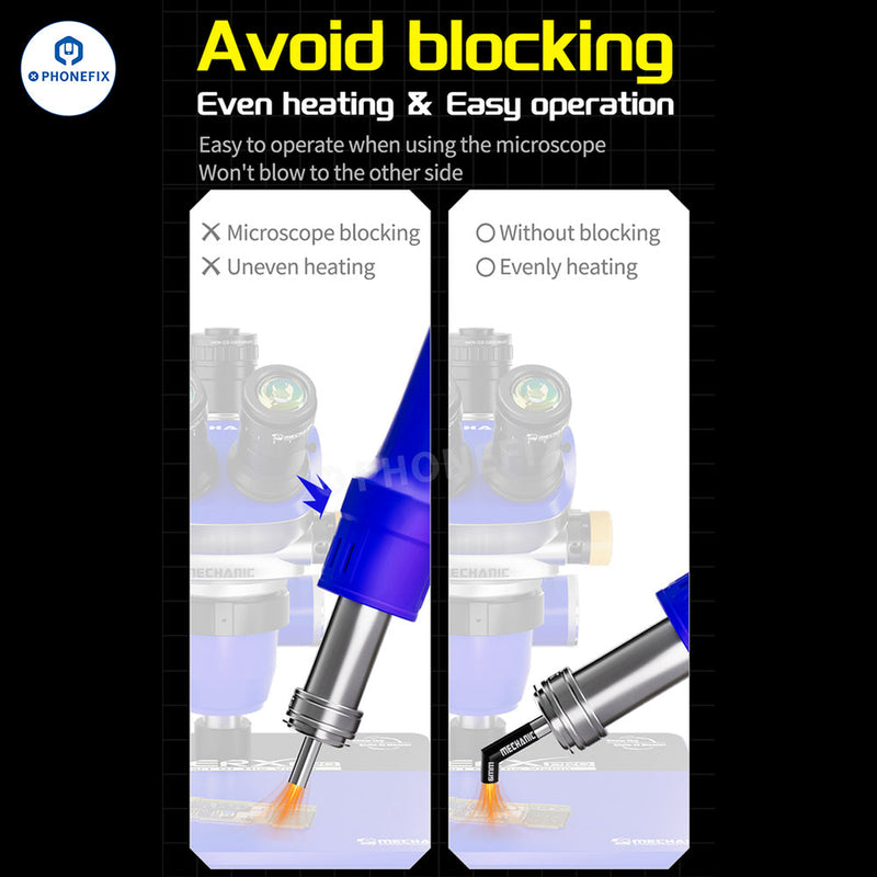 iPhone X XS MAX Motherboard Heat Gun Nozzle Sleeve for QUICK 861DW
