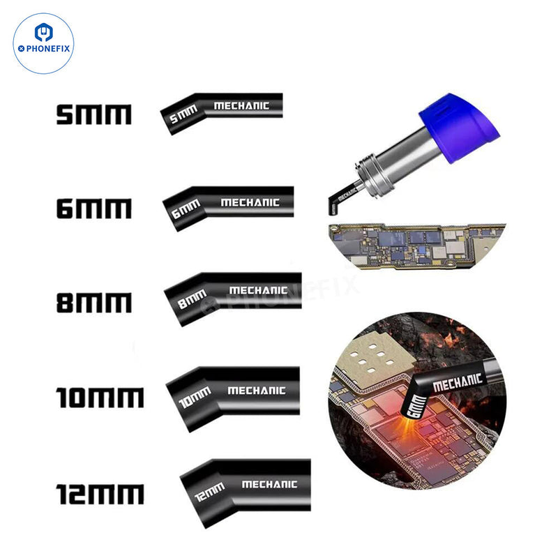 iPhone X XS MAX Motherboard Heat Gun Nozzle Sleeve for QUICK 861DW