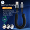 Car Charging Cable CarPlay Retractable Lightning Data Cord