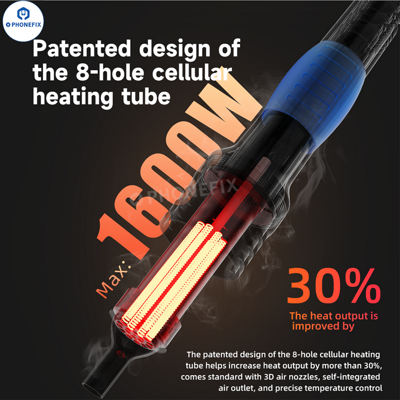 AiXun H314 Intelligent Digital Hot Air Gun Rework Station