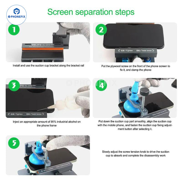 916Pro Suction Cup Phone Tablet LCD Screen Dismantling Separator