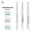 MIJING TCN Ceramic Tweezers PCB Circuit board IC Chip Gripping Tool