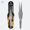 MA-01 Alloy Steel Wide Tweezers BGA IC ECU Chip Clamping Tool