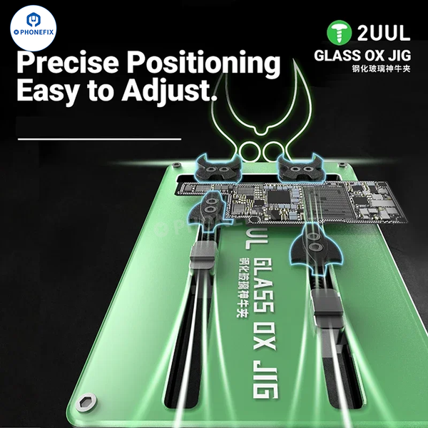 Ic Program Fixture 2UUL Universal Glass Fixture Phone PCB IC Soldering Fixing Holder