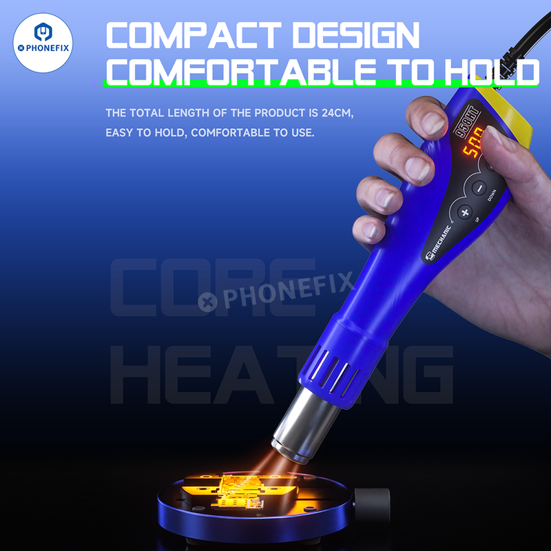 Mechanic 958HT Handheld Digital Hot Air Gun BGA Chip Soldering Repair