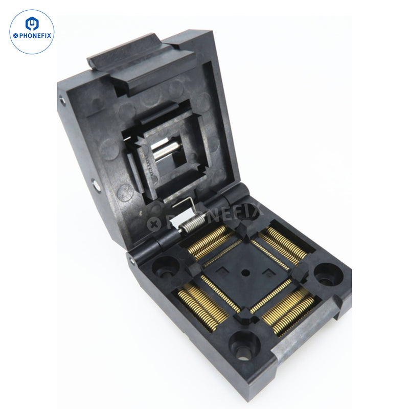 LQFP QFP100 Burning Sockets IC Read Write Test Fixture