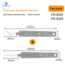 Ultra-fine Tipped  Tweezers  Auto ECU IC BGA Chip Clamping Tool