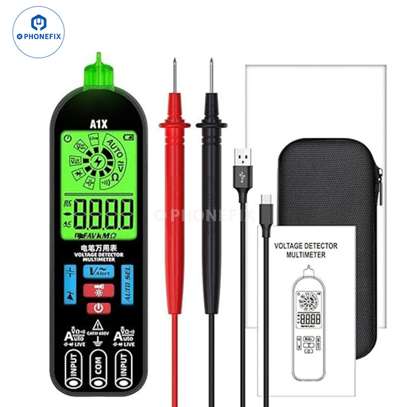 BSIDE A1X Smart Digital Multimeter Capacitance Voltage Tester