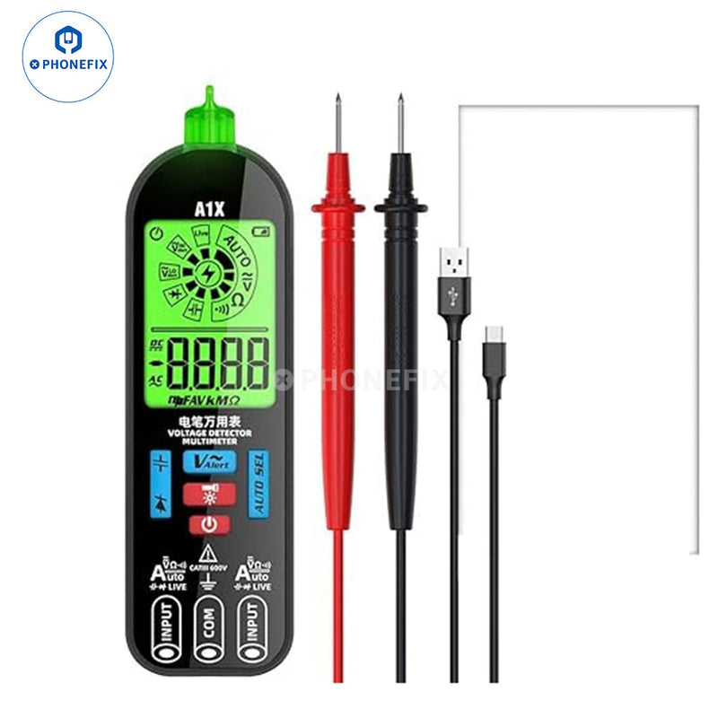 BSIDE A1X Smart Digital Multimeter Capacitance Voltage Tester