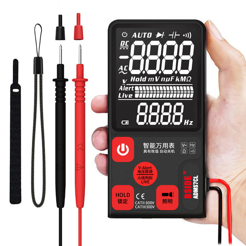 ADMS9 Portable LCD Digital Multimeter AC DC Voltage Meter Tester