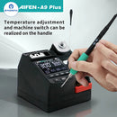 AIFEN-A9 stazione di saldatura senza piombo compatibile C115/C210/C245 controllo della temperatura del Chip della maniglia per saldatura di riparazione PCB BGA 1420 AIFEN-A9 stazione di saldatura senza piombo compatibile C115/C210/C245 controllo della temperatura del Chip della maniglia per saldatura di riparazione PCB BGA 1420