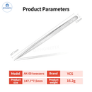 YCS Precision Tweezers AK-00 01 BGA SMD Chip Clamping Tool