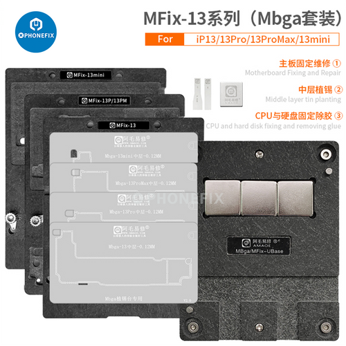 Amaoe MFix iPhone Motherboard Middle Layer BGA Plant Tin Platform