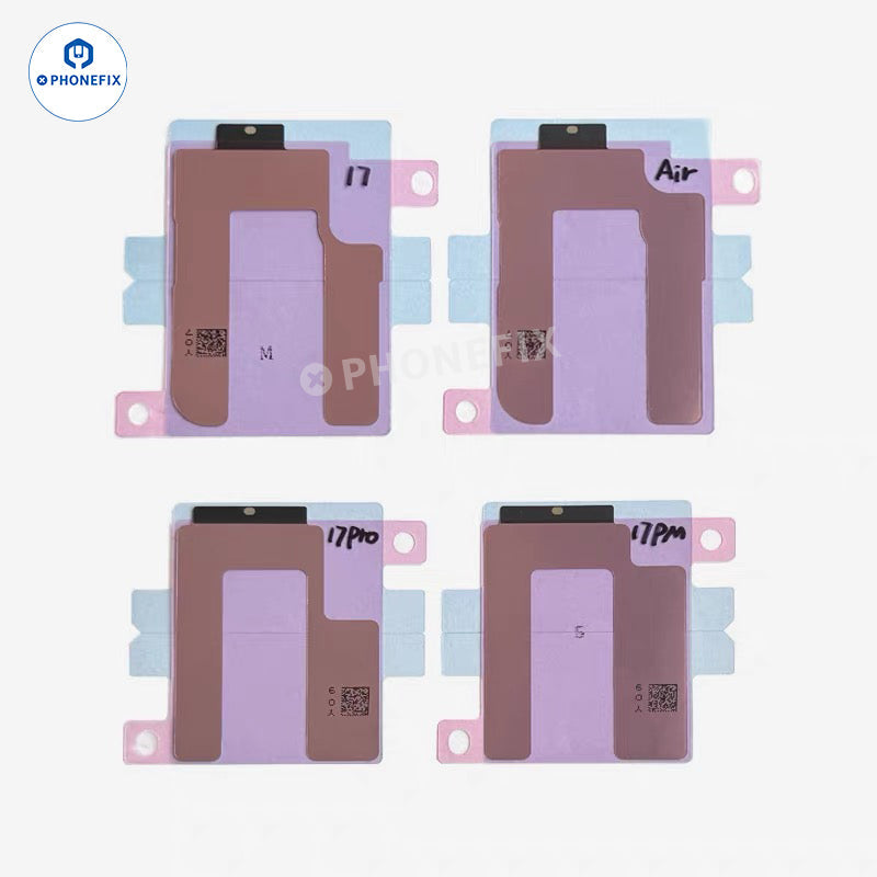 iPhone 7-17 Pro Max Battery Anti-Static Built-in Heat Sink Sticker