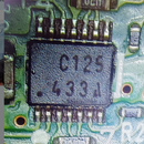 C125 TC74VHC125FK TSSOP14 Car ECU Board Replacement Chip
