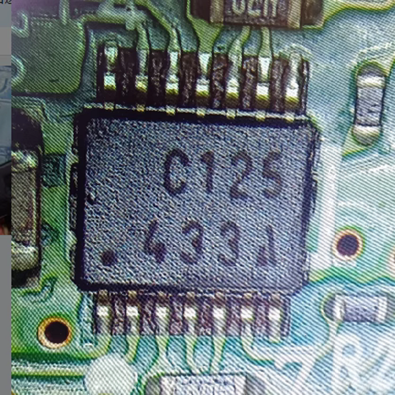 C125 TC74VHC125FK TSSOP14 Car ECU Board Replacement Chip