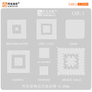 Amao Car Audio Navigation GPS Control IC BGA Reballing Stencils CAR1-CAR7