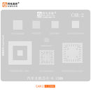 Amao Car Audio Navigation GPS Control IC BGA Reballing Stencils CAR1-CAR7