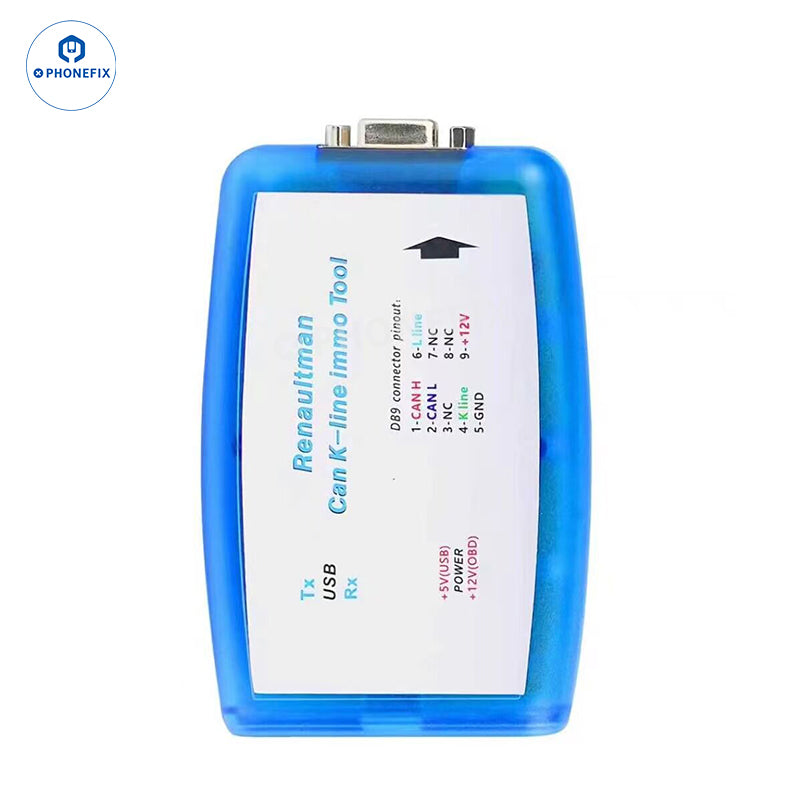 Renault Can K-line Immo Tool V4.10 ECU EEPROM Read Write Tool