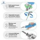RELIFE E2 Electric Screwdriver Storage Box Set Phone iPad Repair Tool