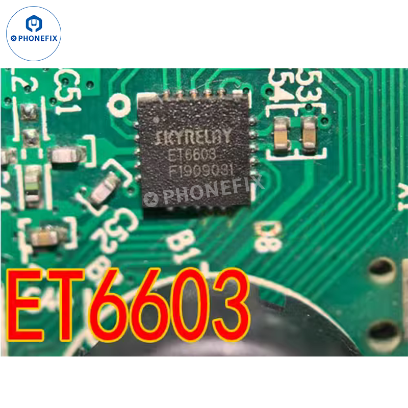 ET6603 QFN Car Computer Board ECU Repair IC