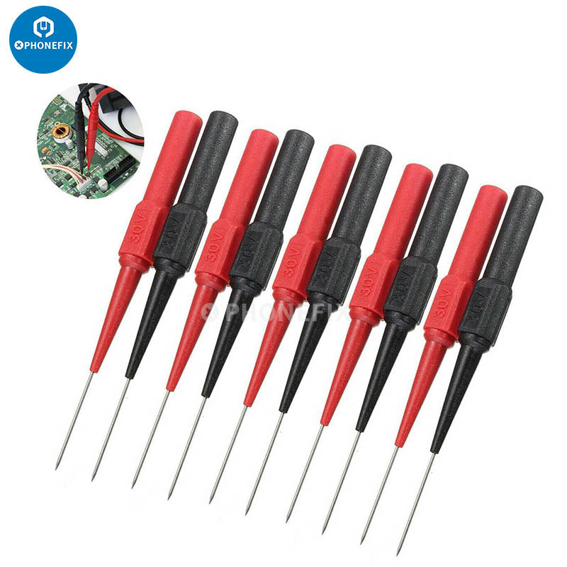 Needle Multimeter 0.7mm 1.0mm Insulation Piercing Needle Multimeter Test Probes