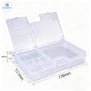 PVC Multi-function phone board storage box Double-layer classification