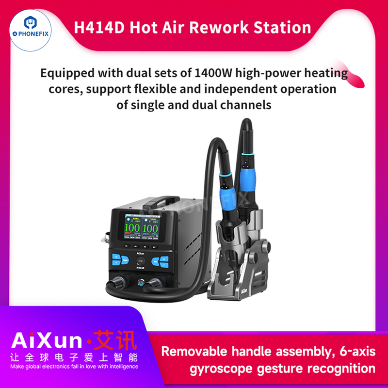AiXun H314 Intelligent Digital Hot Air Gun Rework Station