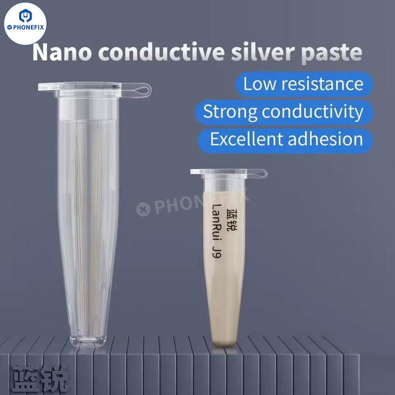 Wylie Nano Conductive Silver Paste Fix iPhone Screen Lines Issues
