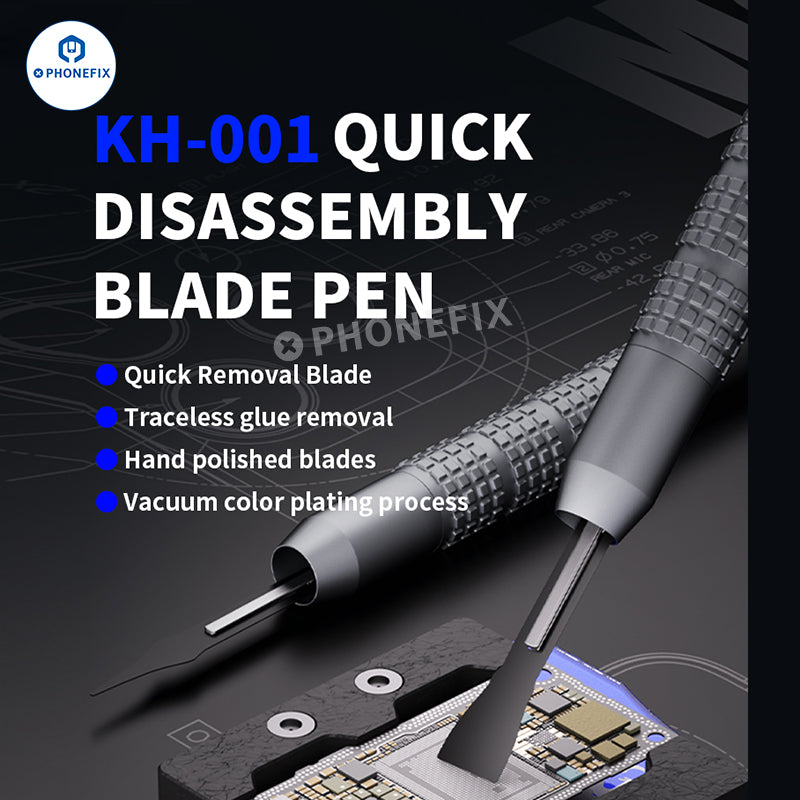 Blade For Rework Mijing KC8 CPU IC Quicky Remove Glue Rework Blade Kit
