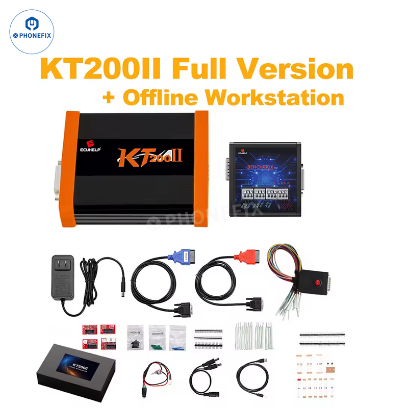 ECUHELP KT200II ECU TCU Programmer Full Version With Offline Workstation