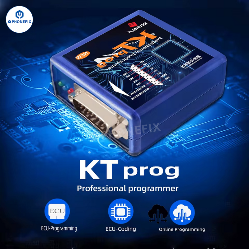 KTprog Car ECUs TCUs Read Write Clone Chip Programmer