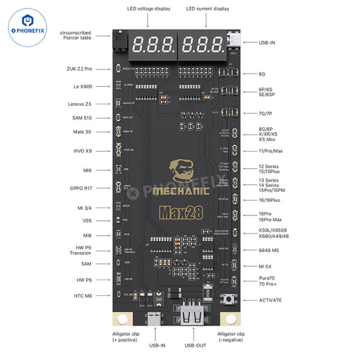 Mechanic BA27 Battery Activation Charging Board For iPhone 13 PRO Max