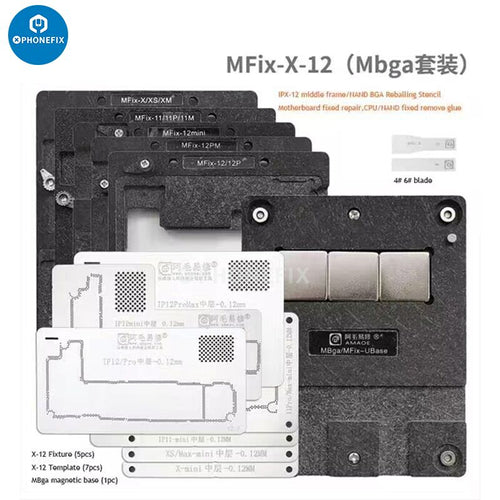 Amaoe MFix iPhone Motherboard Middle Layer BGA Plant Tin Platform