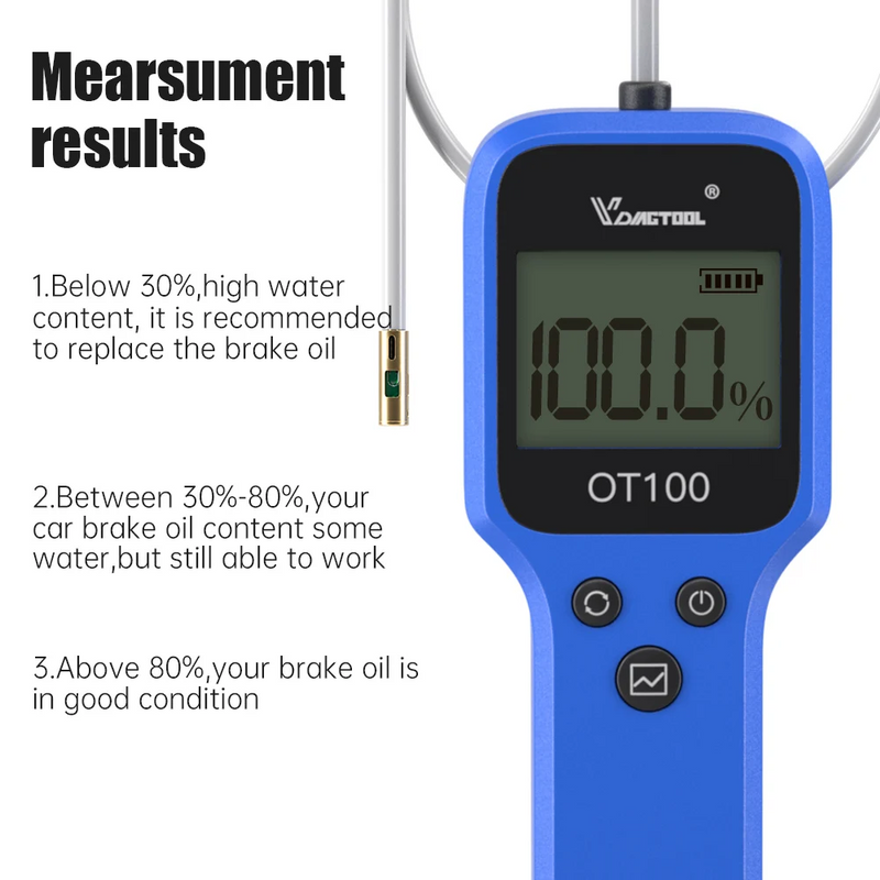 VDIAGTOOL OT100 Car Engine Oil Tester Oil Quality Tool