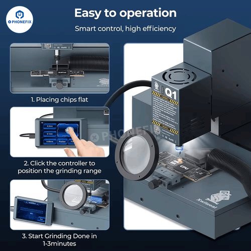 Xwitzeal Q1 Grinding Machine BGA IC Phone Frame Camera Grinder