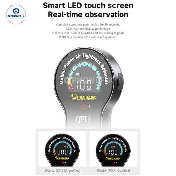 Mechanic Qimi8 Phone Tightness tester Waterproof Detector