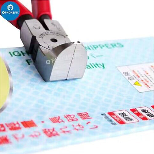 90 Degree Diagonal Pliers Cutter for iPhone Rear Camera Teardown