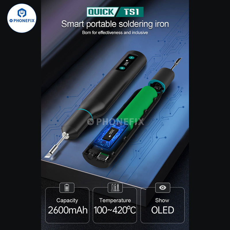 QUICK TS1 Portable USB Soldering Iron IC Soldering Tool